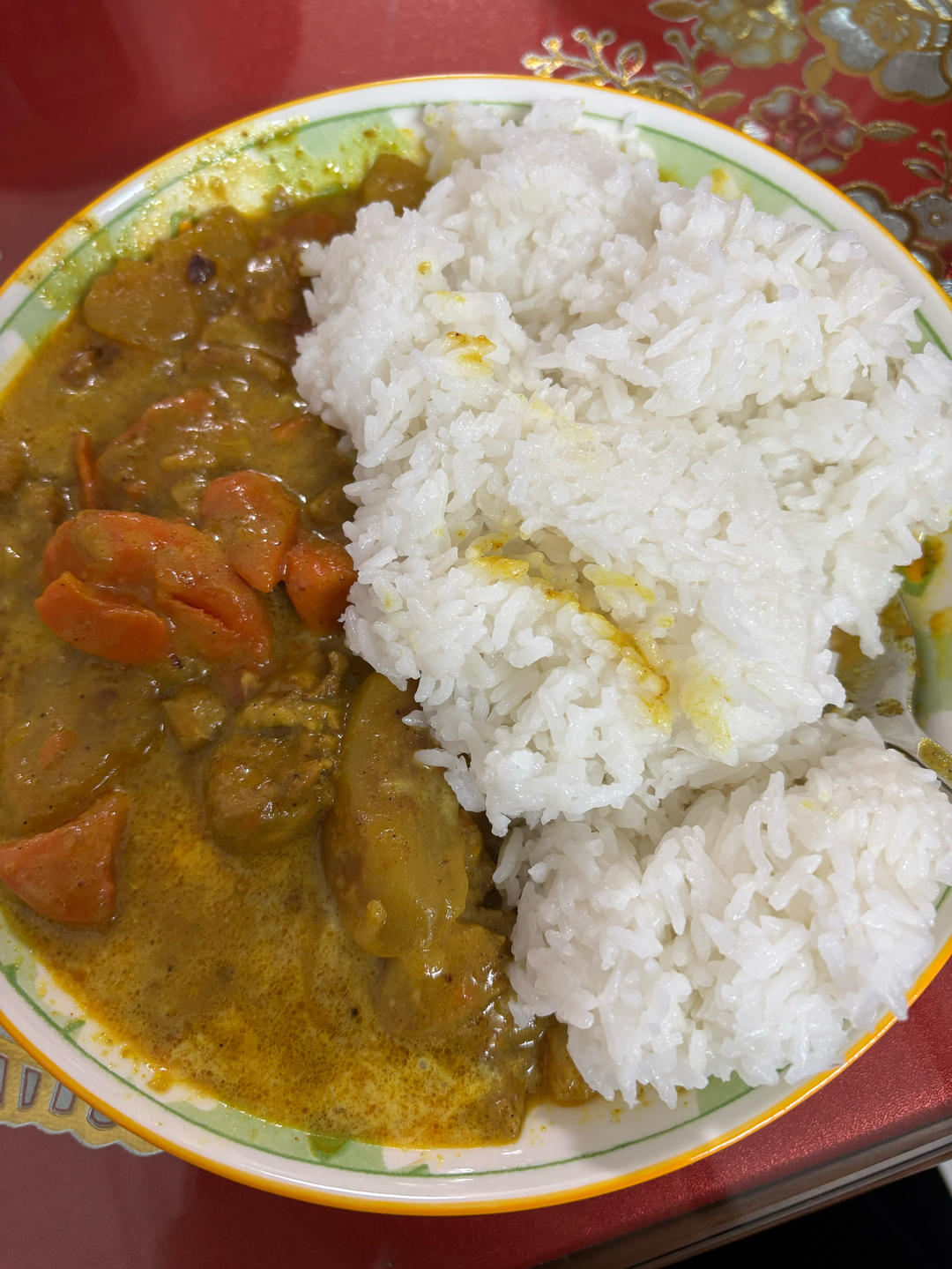 咖喱土豆鸡块