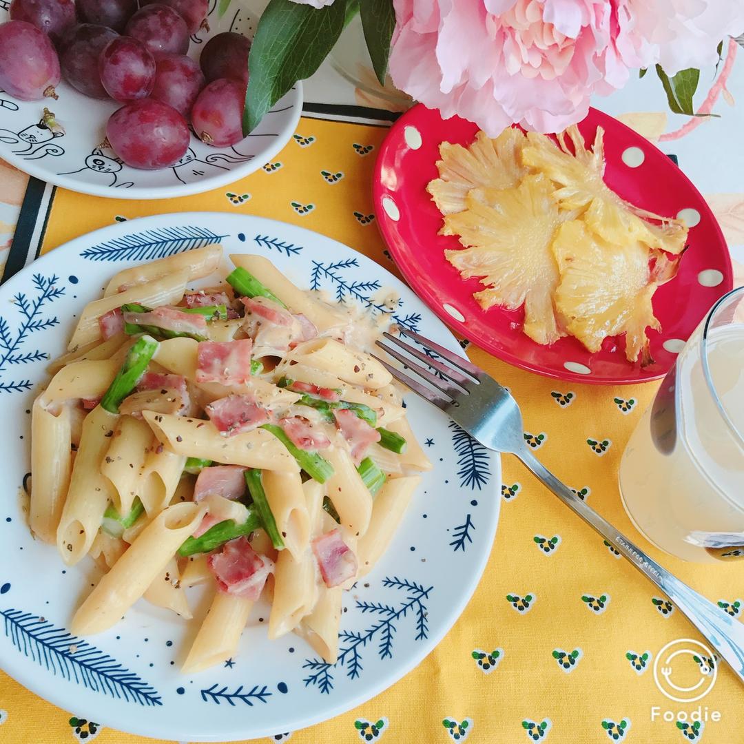 超简单的奶汁培根意面Carbonara