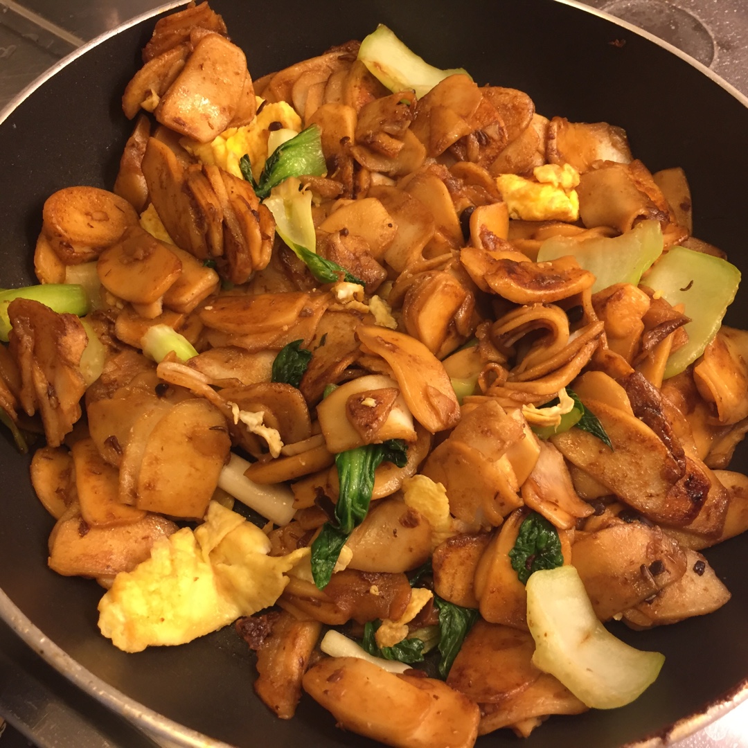 鸡蛋炒年糕