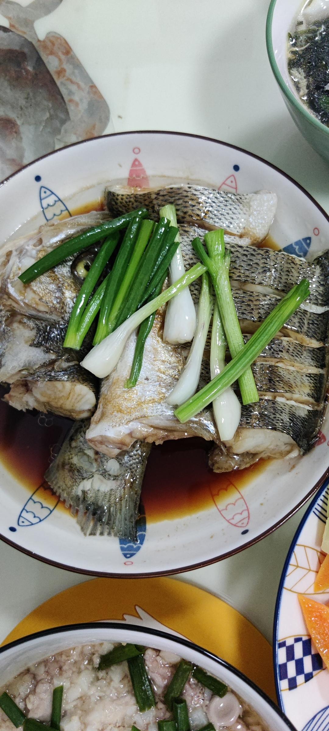 超入味清蒸鱼～清蒸鲈鱼桂花鱼（家常独创）