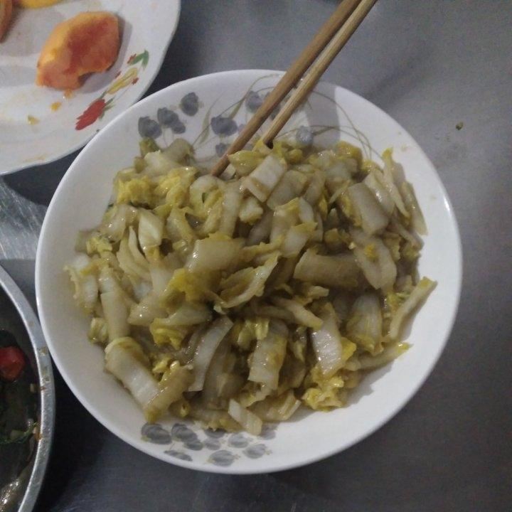 炒白菜，宝宝最爱吃的～