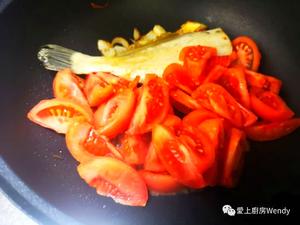 西红柿烩剥皮鱼的做法 步骤5