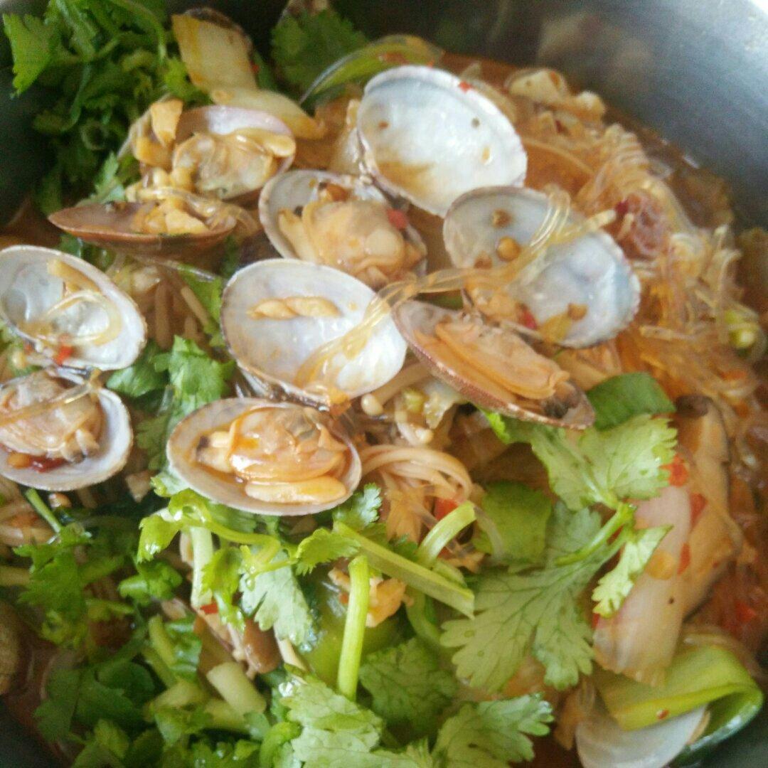 ㊙️自制花甲粉丝煲比外卖还好吃