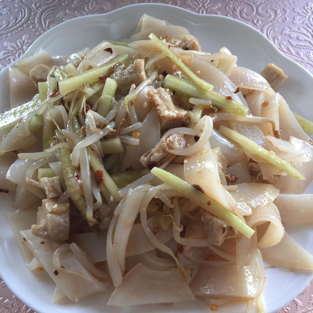 自制凉皮（含洗面、不洗面两种方法）