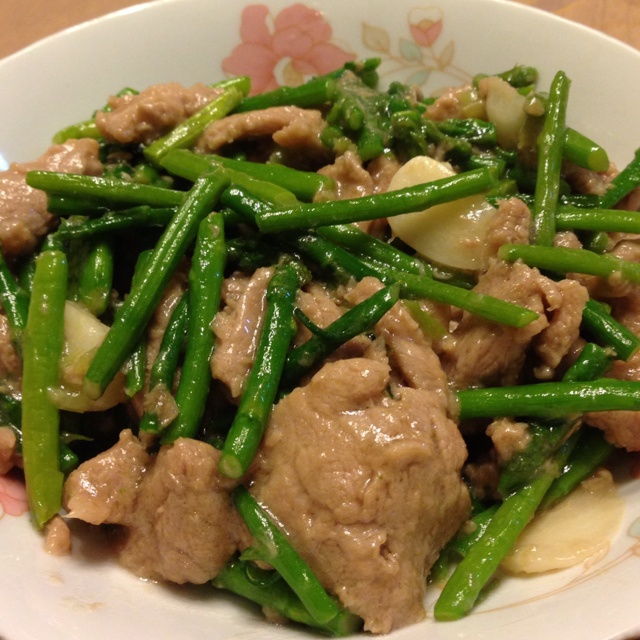 芦笋炒肉