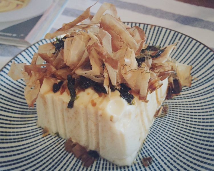 日式凉拌豆腐（冷や奴）