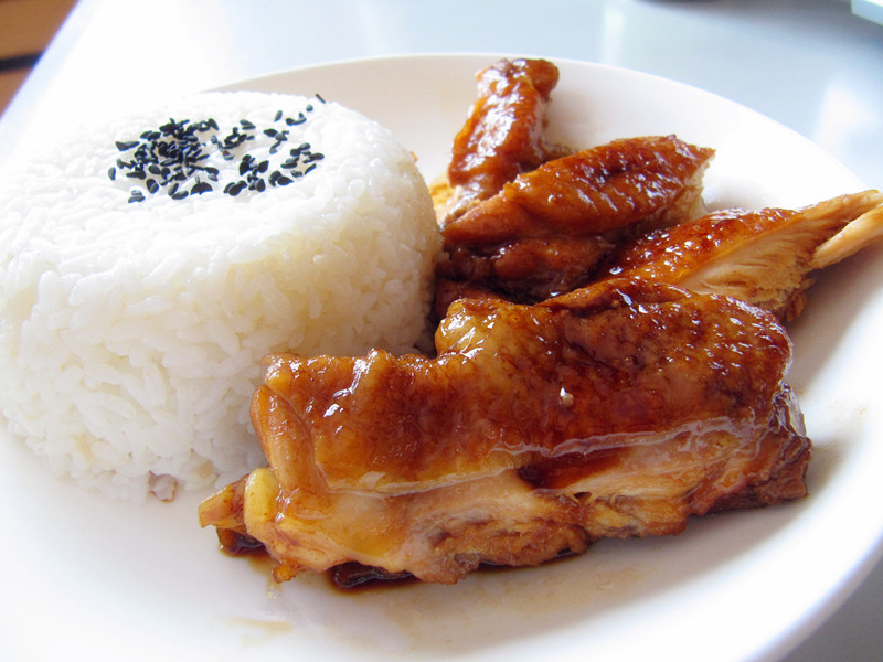 照烧鸡腿饭