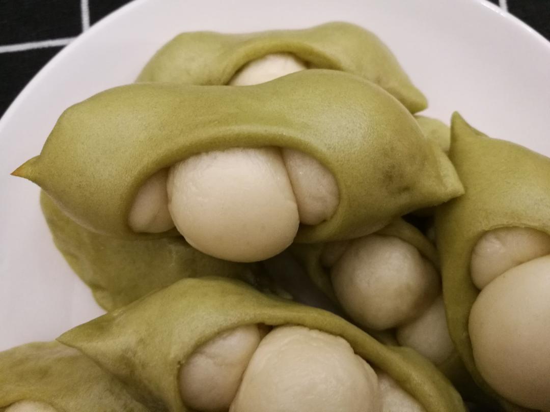 豌豆荚馒头