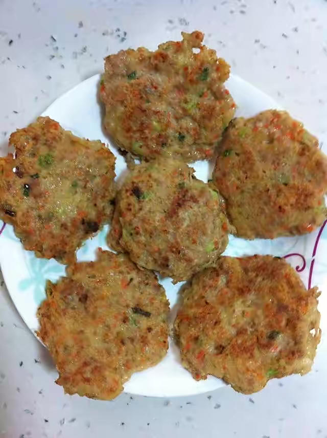 土豆饼(土豆胡萝卜丝饼)