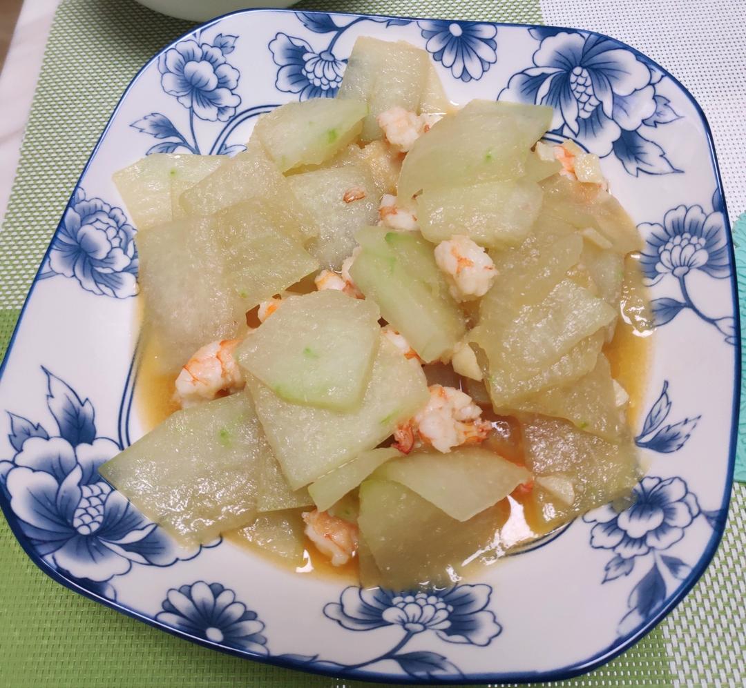 虾仁烧冬瓜「低脂又下饭」