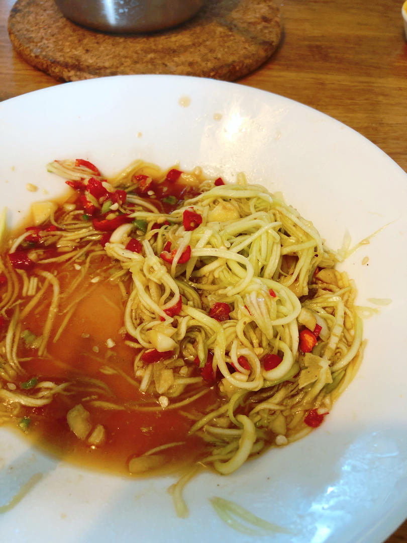 一定要试试的清新爽口凉拌西葫芦