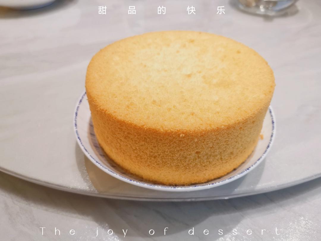 超柔软6寸戚风蛋糕(附8寸配方)零失败 超详细‼️含操作视频