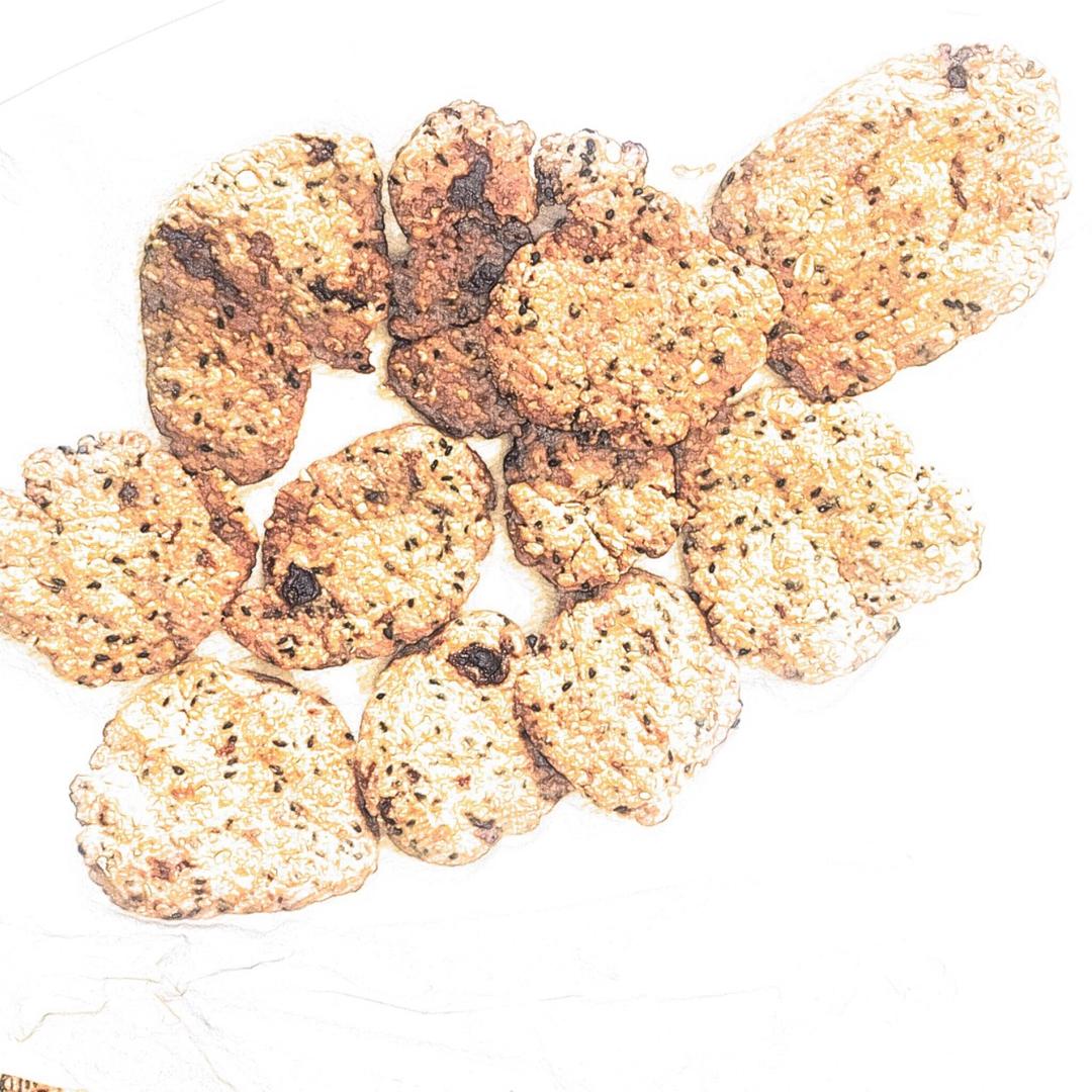 早餐香蕉燕麦饼干