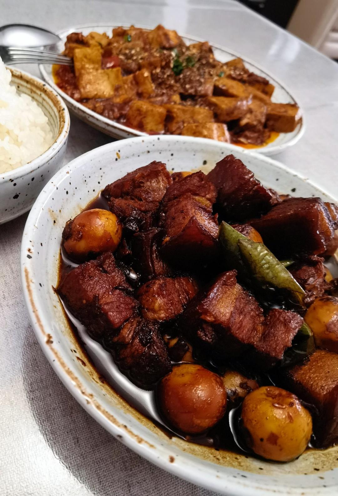 小拉家私房红烧肉|酱汁拌饭两碗米饭下肚