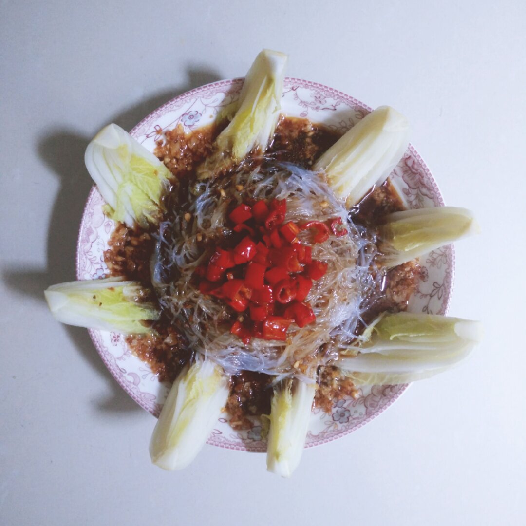 蒜蓉粉丝娃娃菜