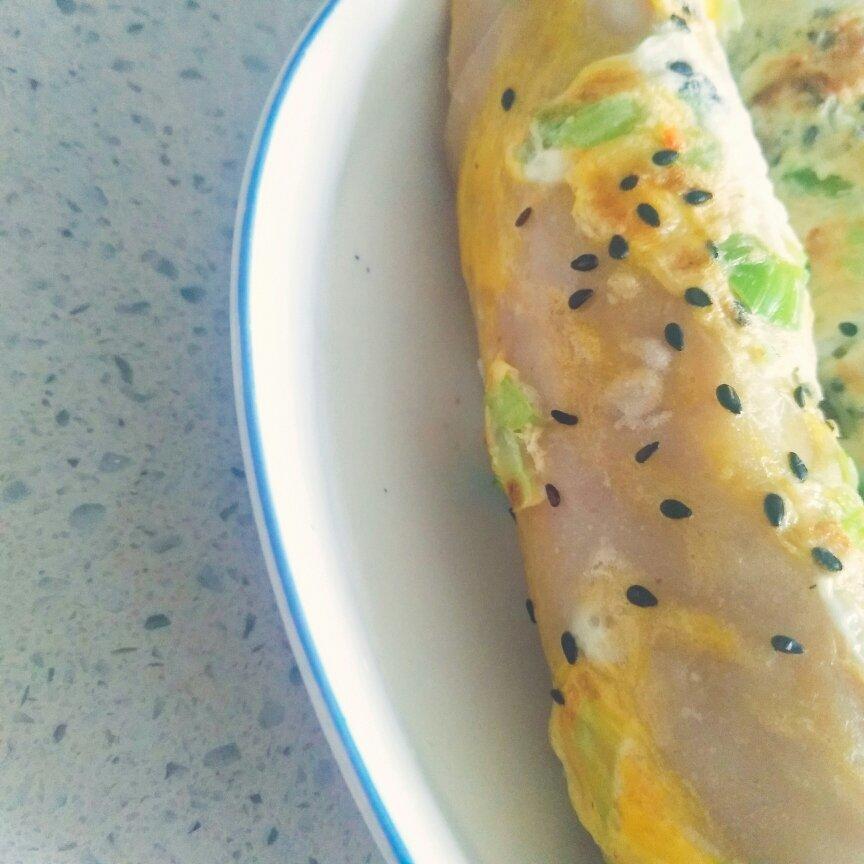 蛋饼（快手版适合当早餐）