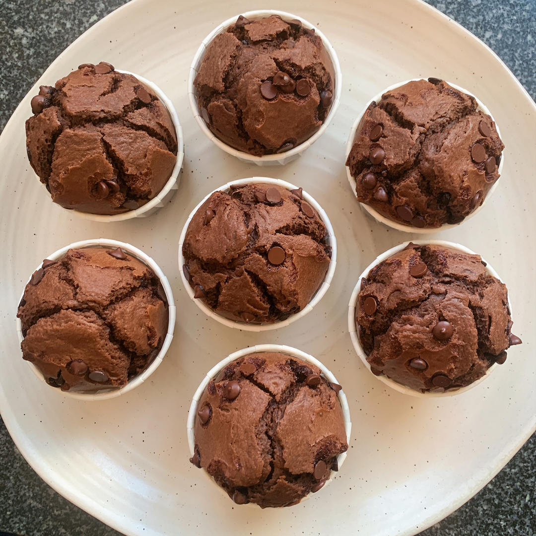 【巧克力蘑菇头麦芬】星巴克同款