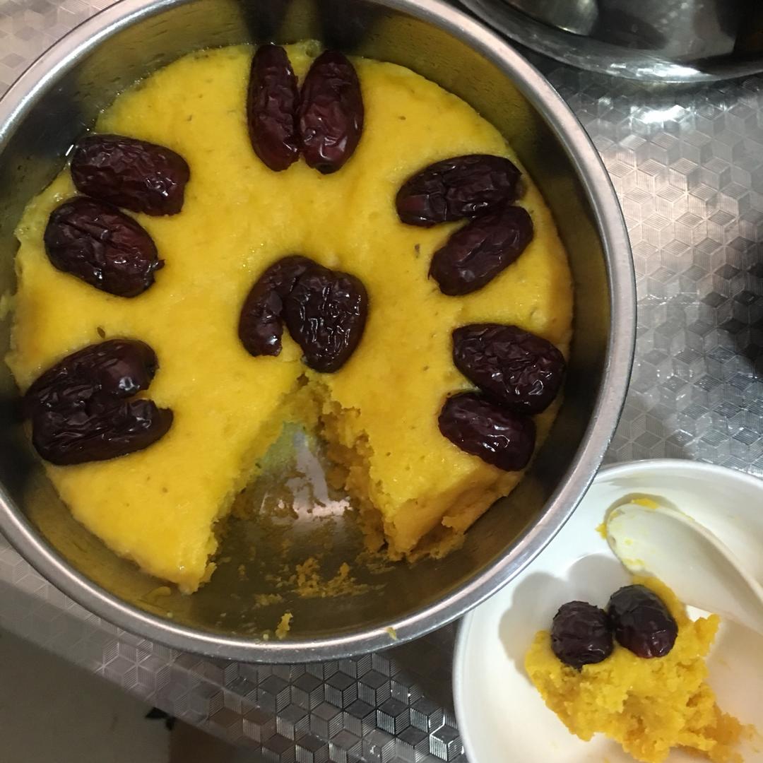 南瓜发糕 Steamed Pumpkin Cake