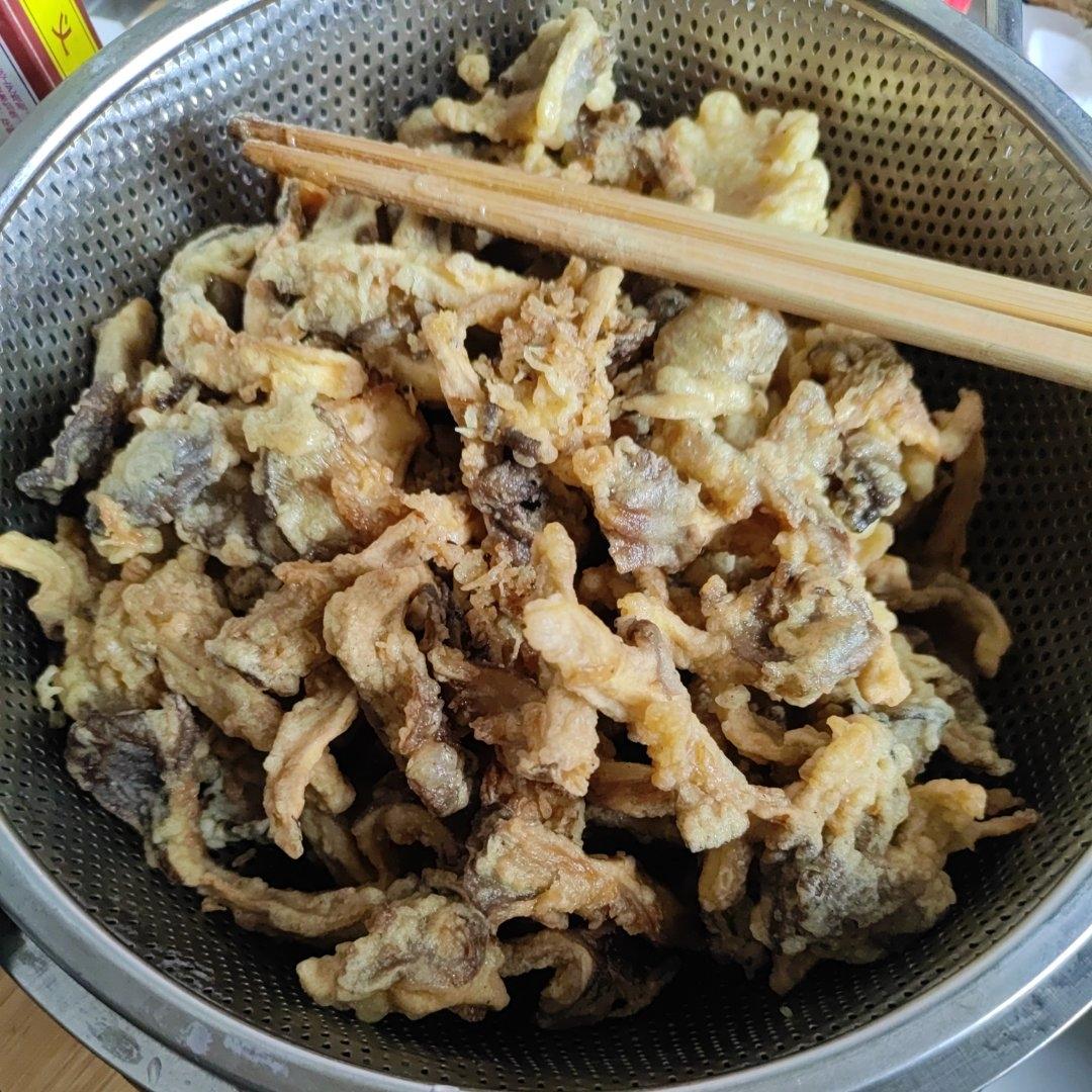炸蘑菇
