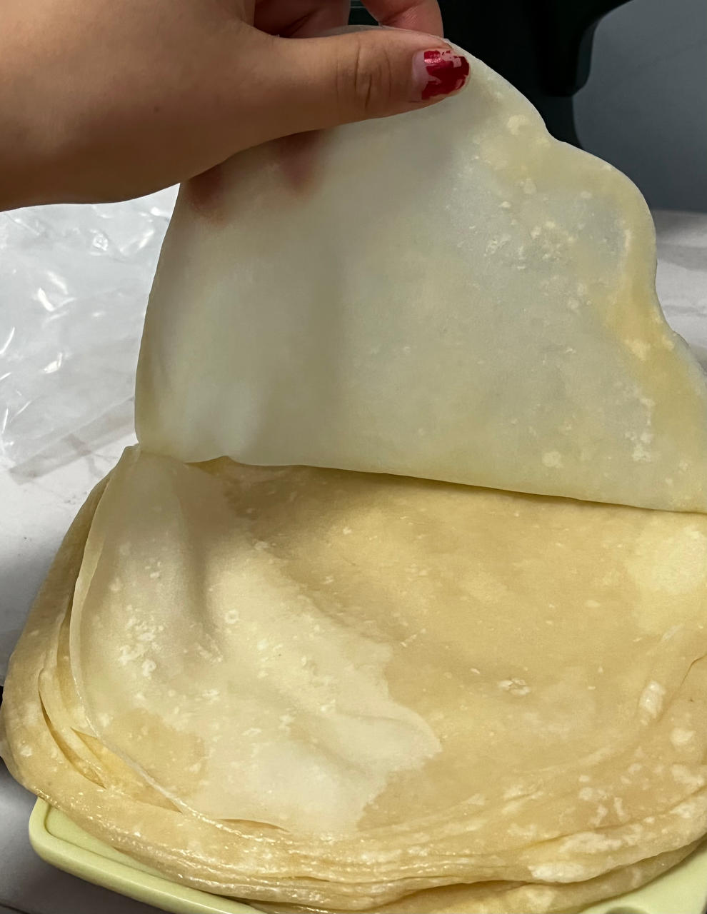 立春吃春饼 这样做揭开不破皮 薄如蝉翼 柔软劲道 附细节视频详解