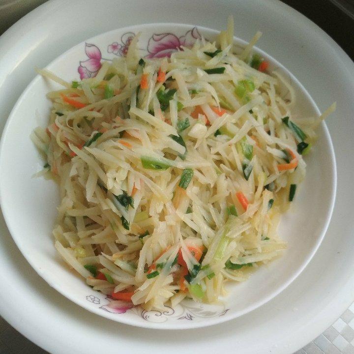 韭菜土豆丝