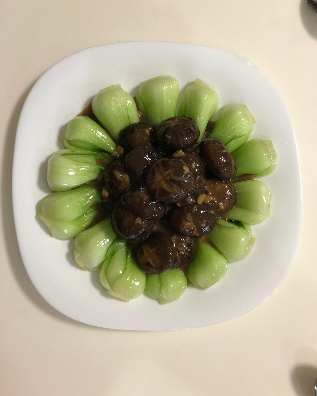 香菇上海青