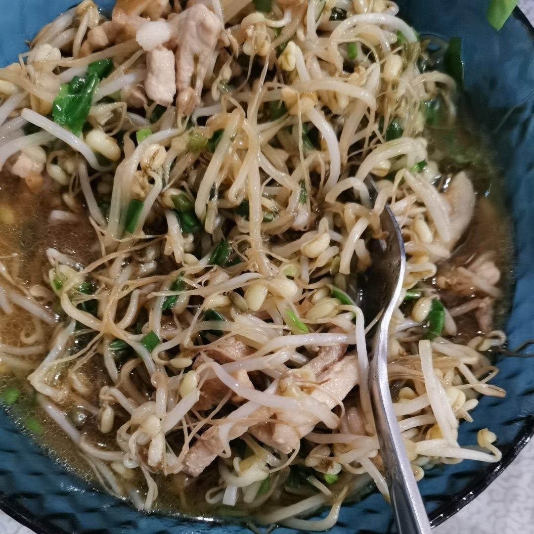 家常炒豆芽