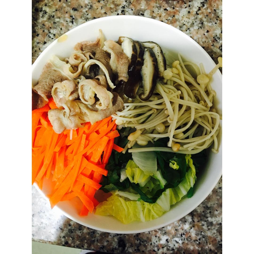 辣泡菜拌饭
