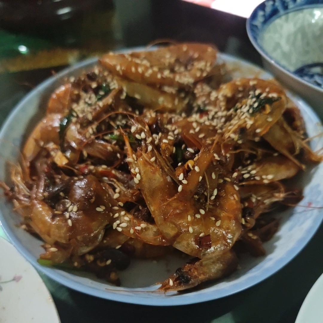 夏天快手下饭菜推荐——香辣虾干