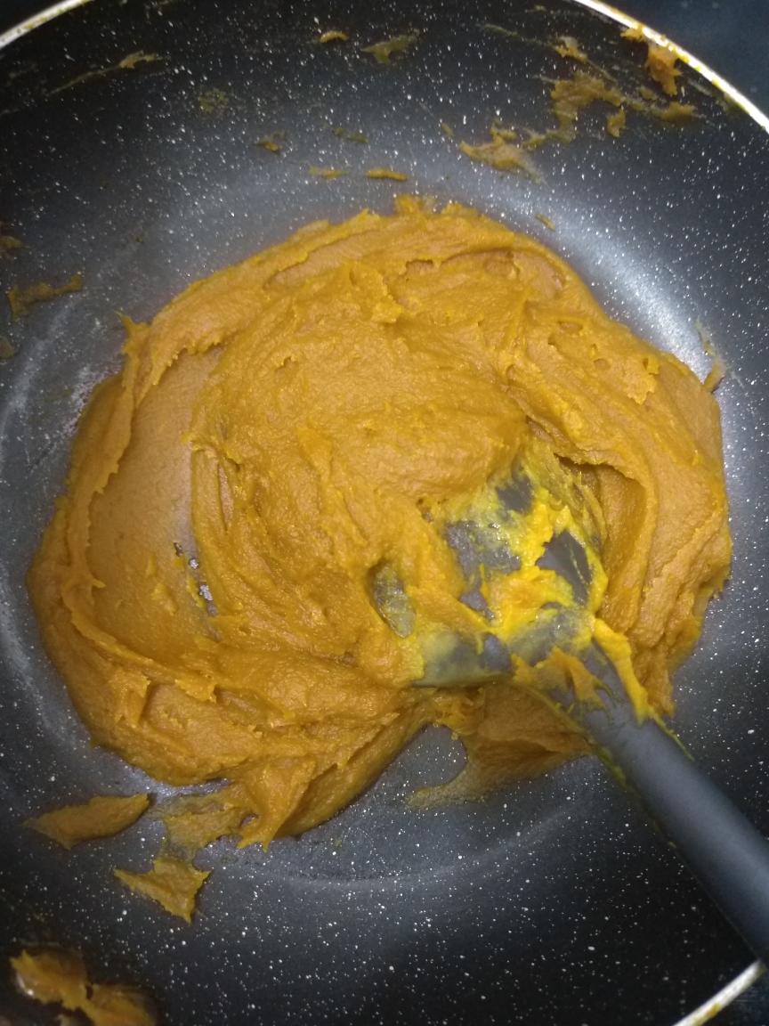 奶香贝贝南瓜馅(消耗水怡)