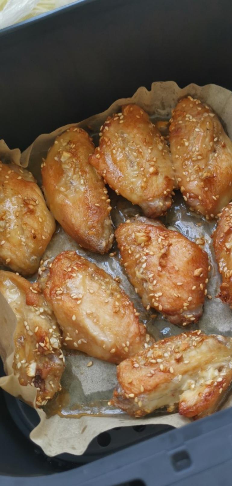 蒜香鸡翅（空气炸锅版）