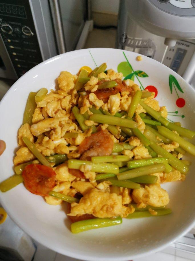 芦笋炒鸡蛋🥚