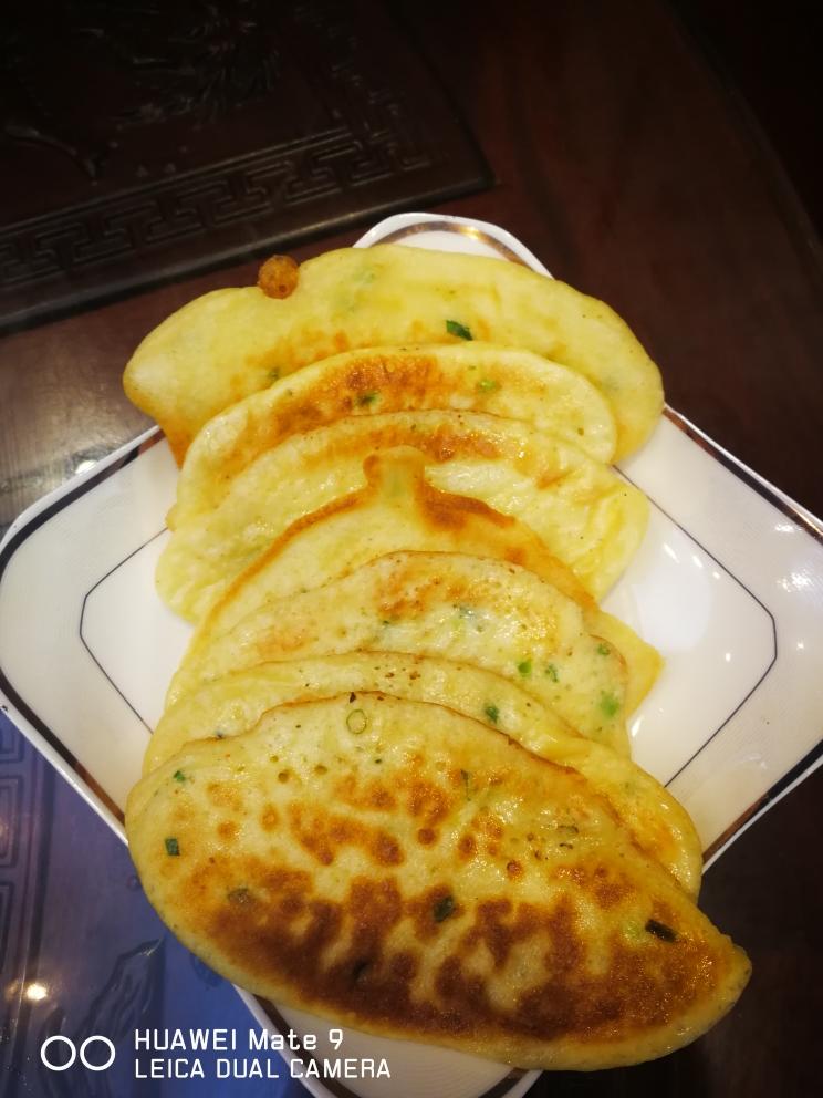 发酵葱花饼