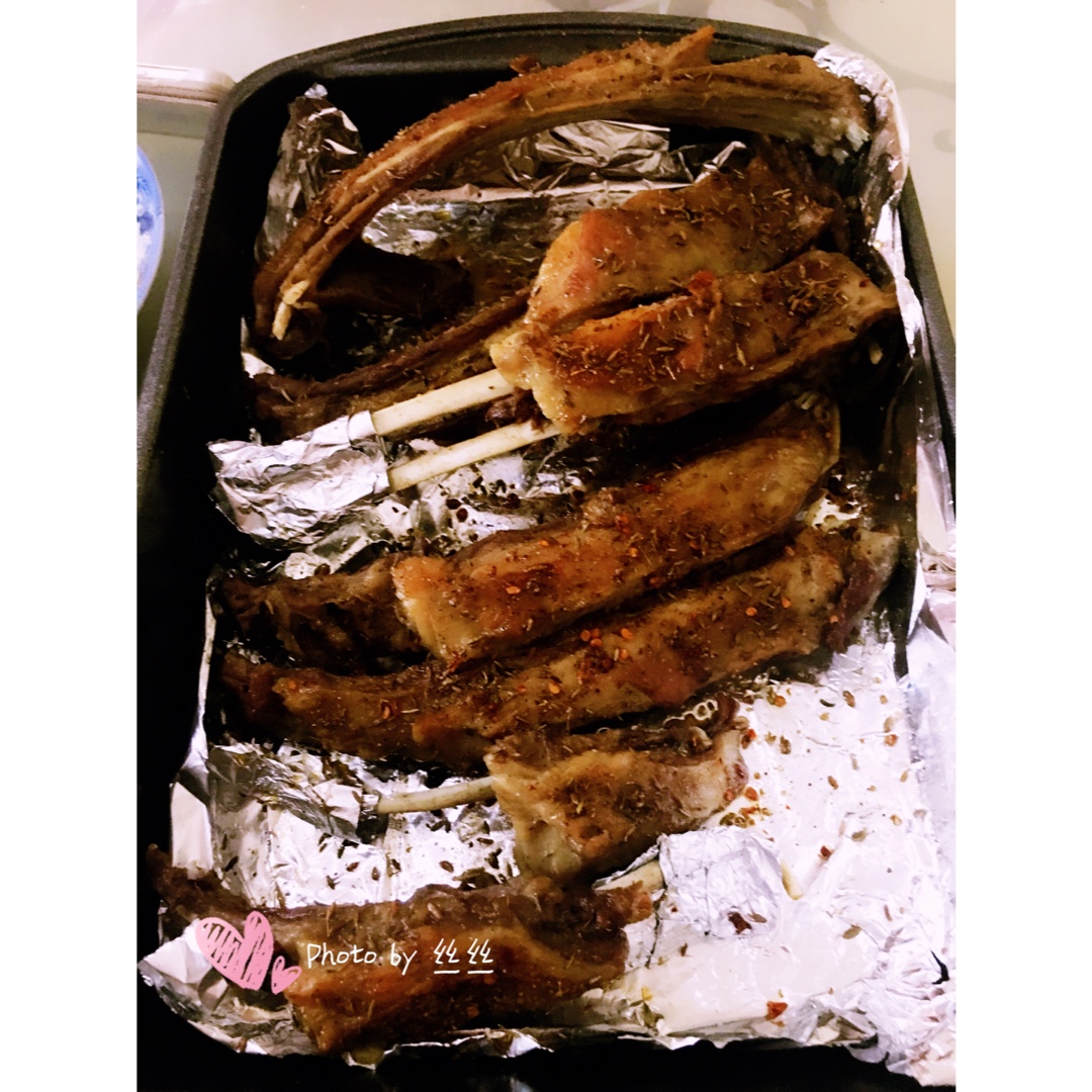 孜然烤羊排