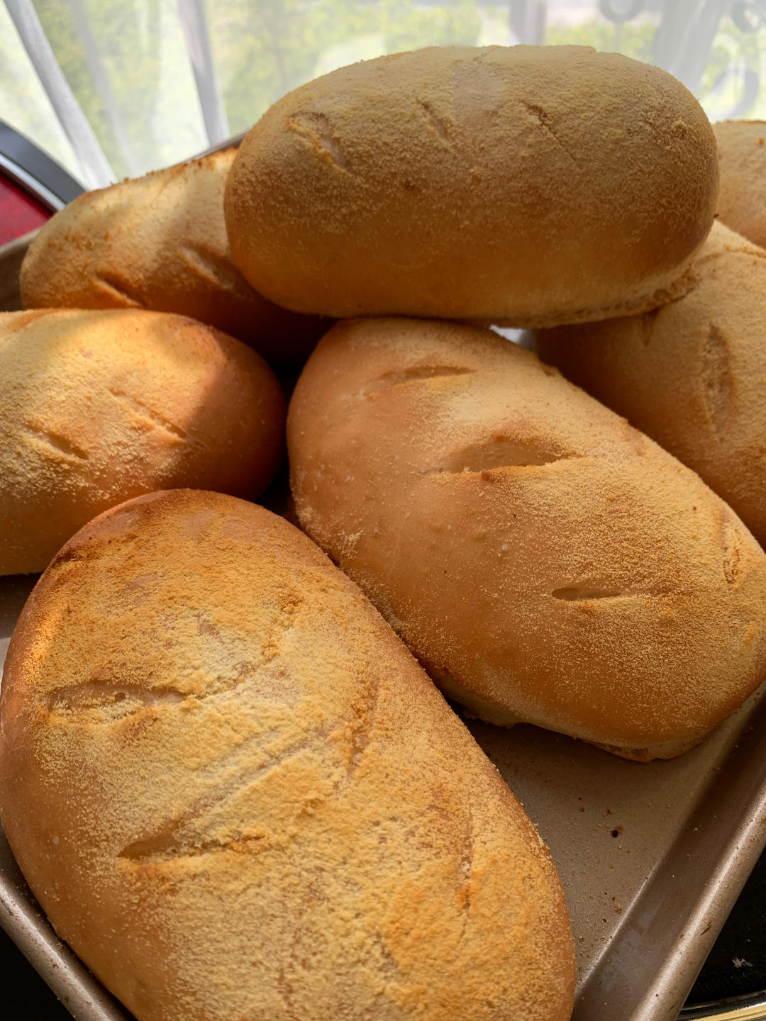 芝士新奥尔良鸡肉软欧包