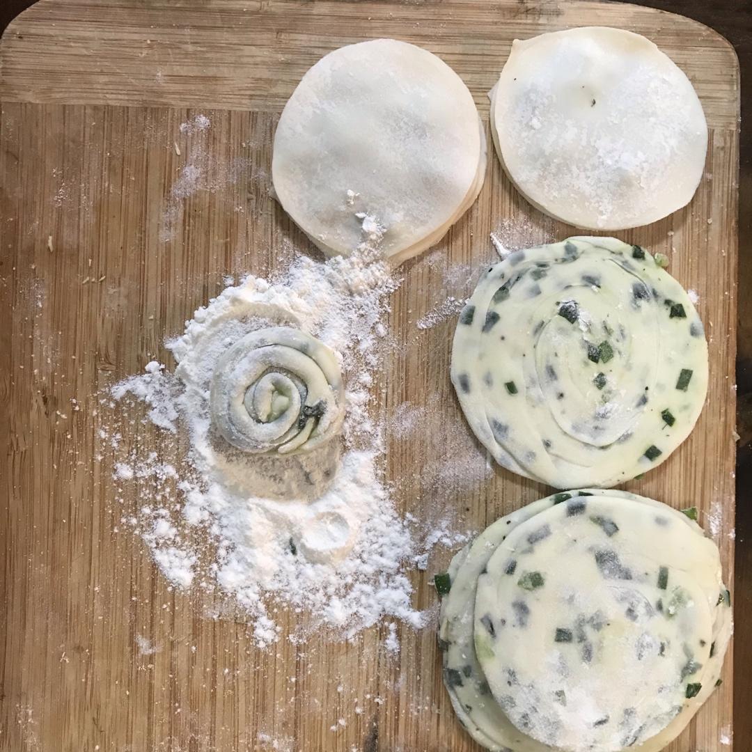 快手懒人版葱油饼❗️㊙️简单易做❗️超级酥脆❗️