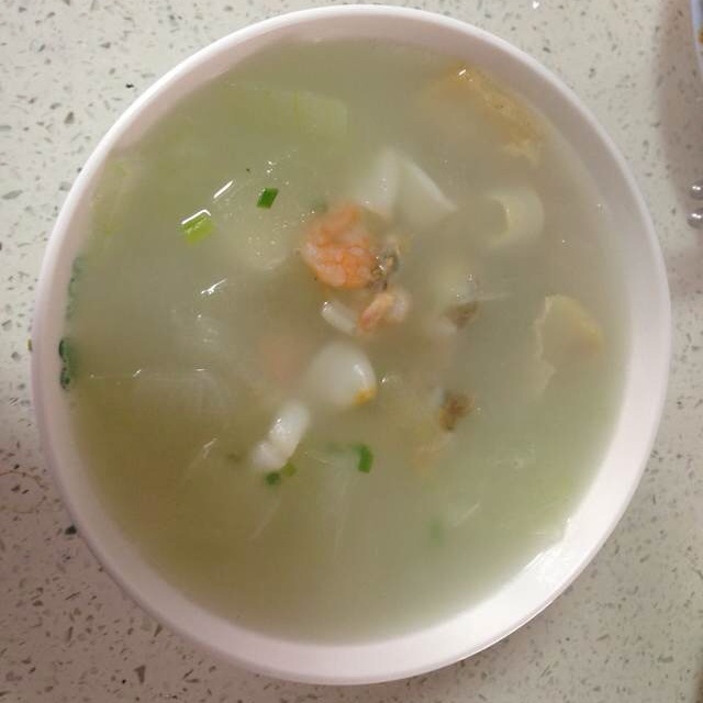 海鲜冬瓜汤