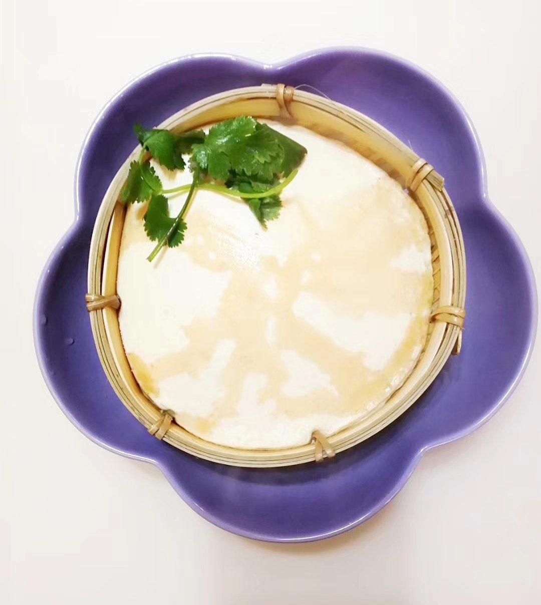 百花蒸豆腐