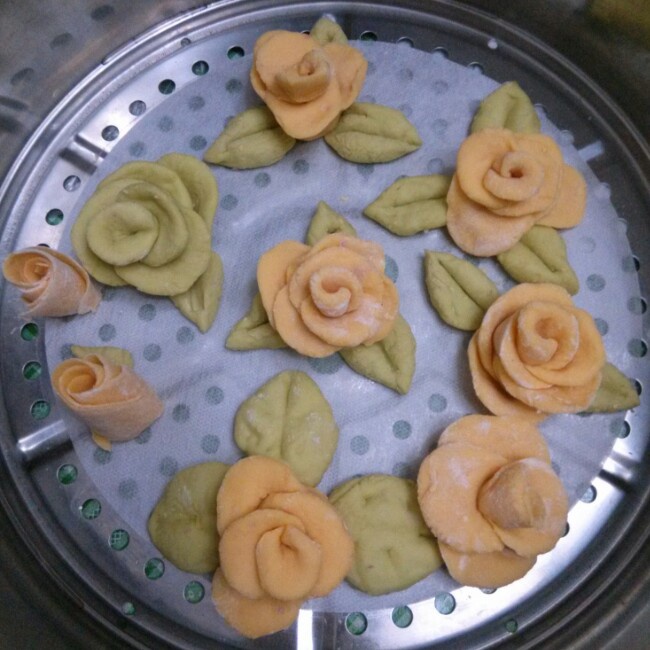 紫薯玫瑰花