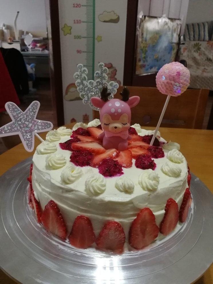 《Tinrry+》草莓奶油蛋糕（8寸配方）