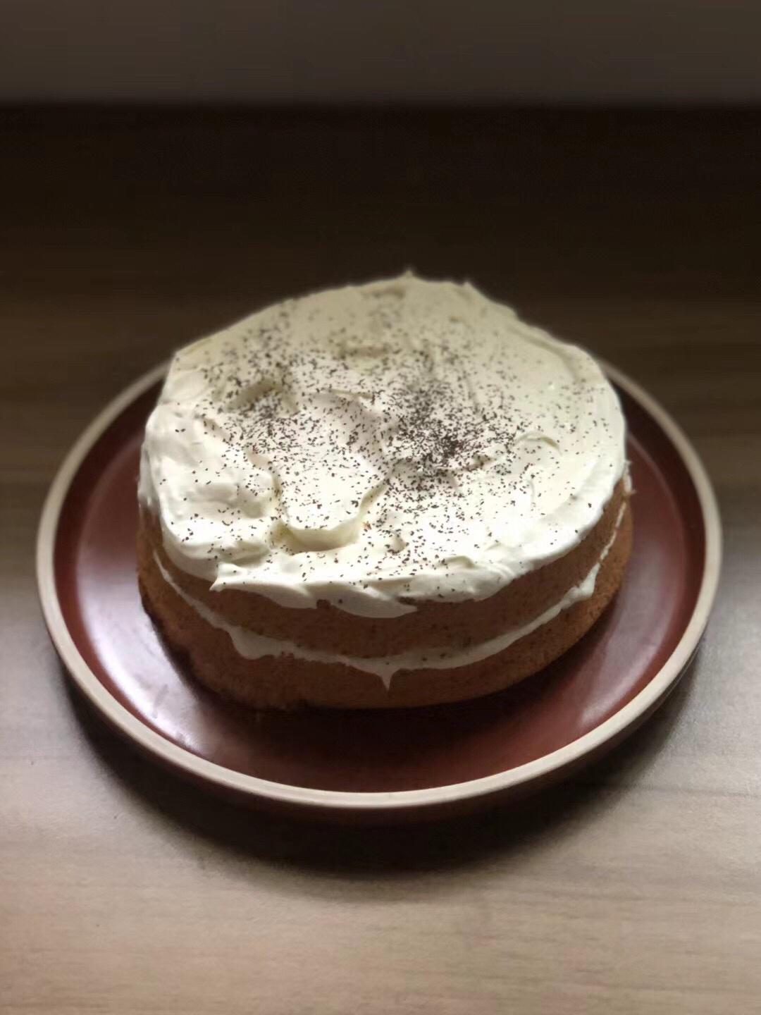 六寸伯爵茶戚风