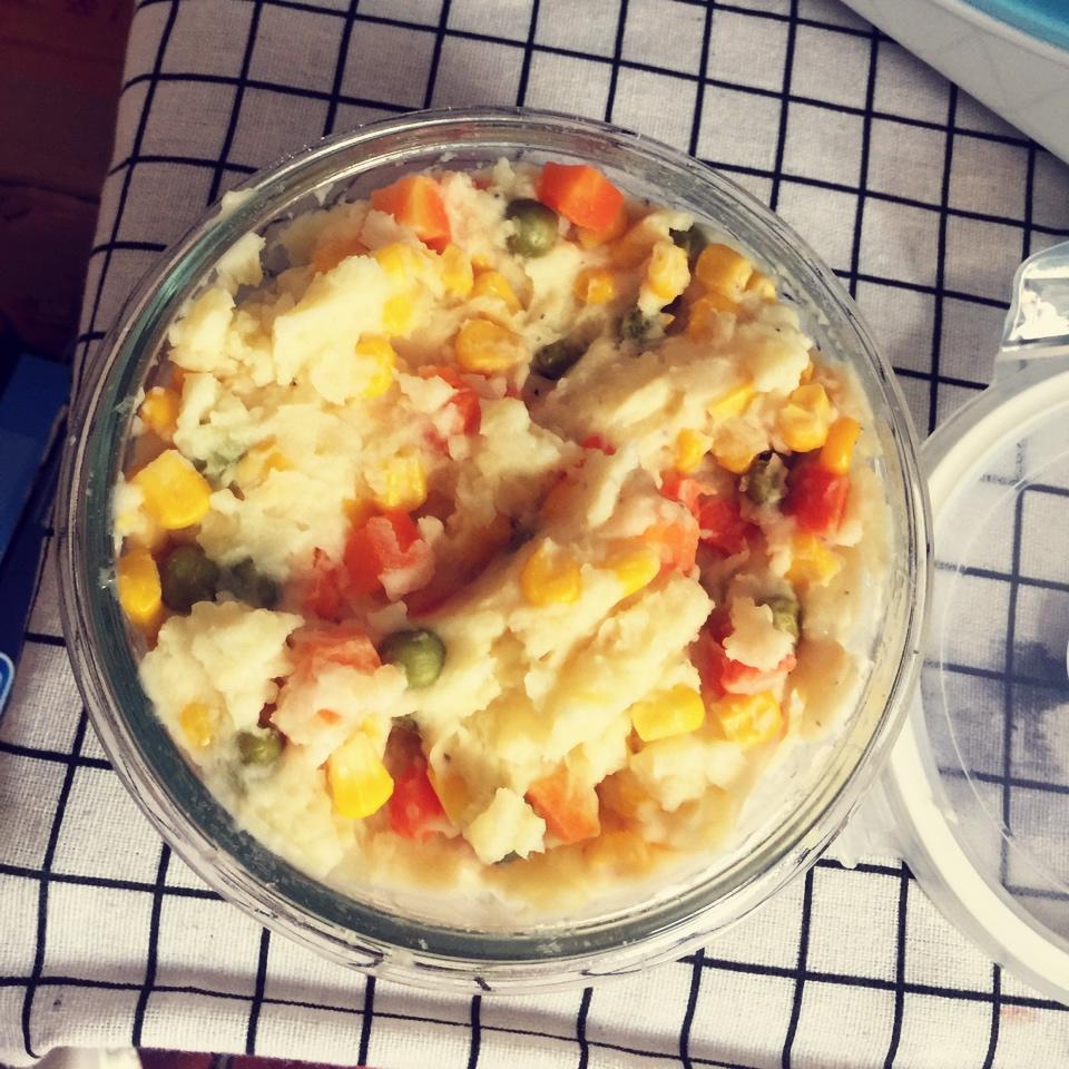 1分钟学会简单又好吃的日式土豆泥沙拉