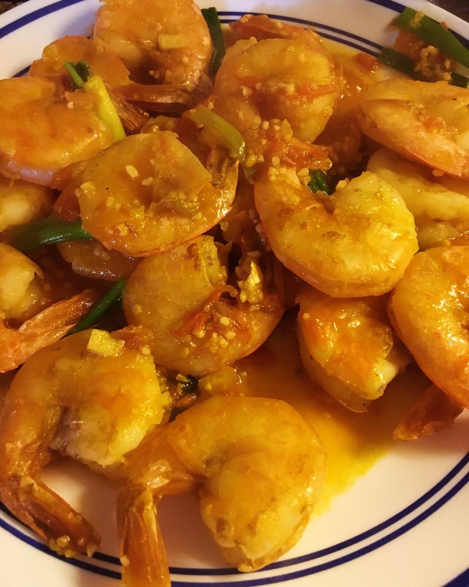 茄汁油焖大虾🍤