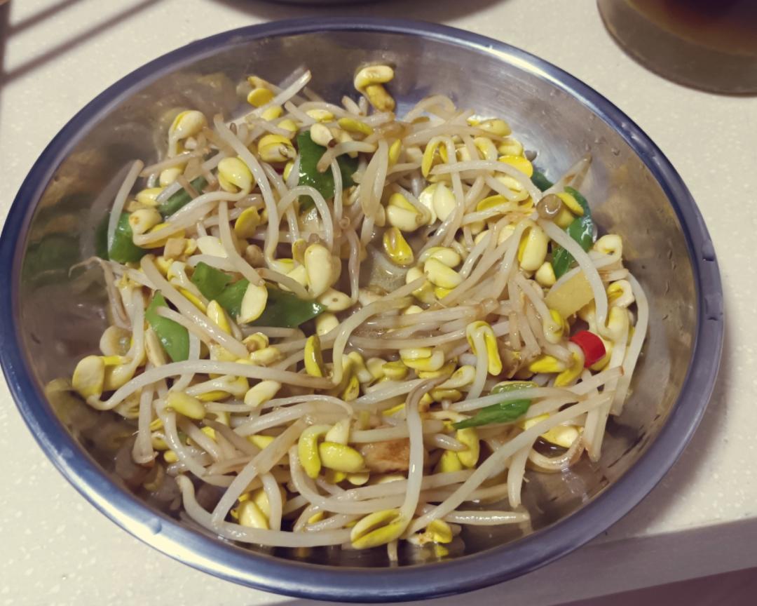 有灵魂的清炒豆芽