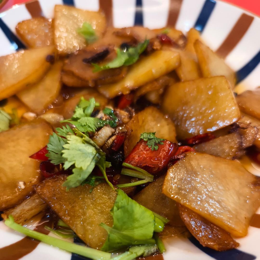 干锅土豆片