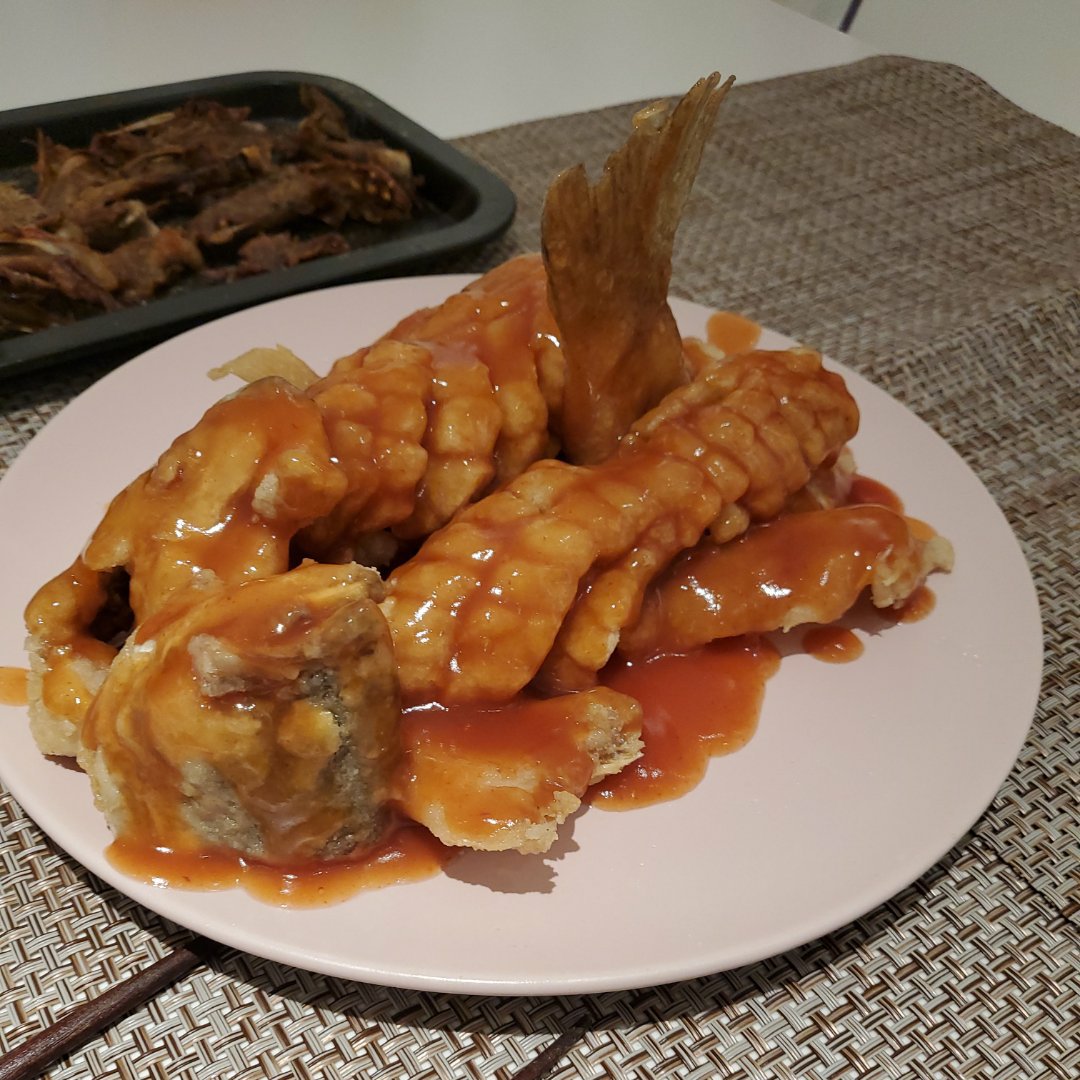 中国名菜-松鼠鳜鱼
