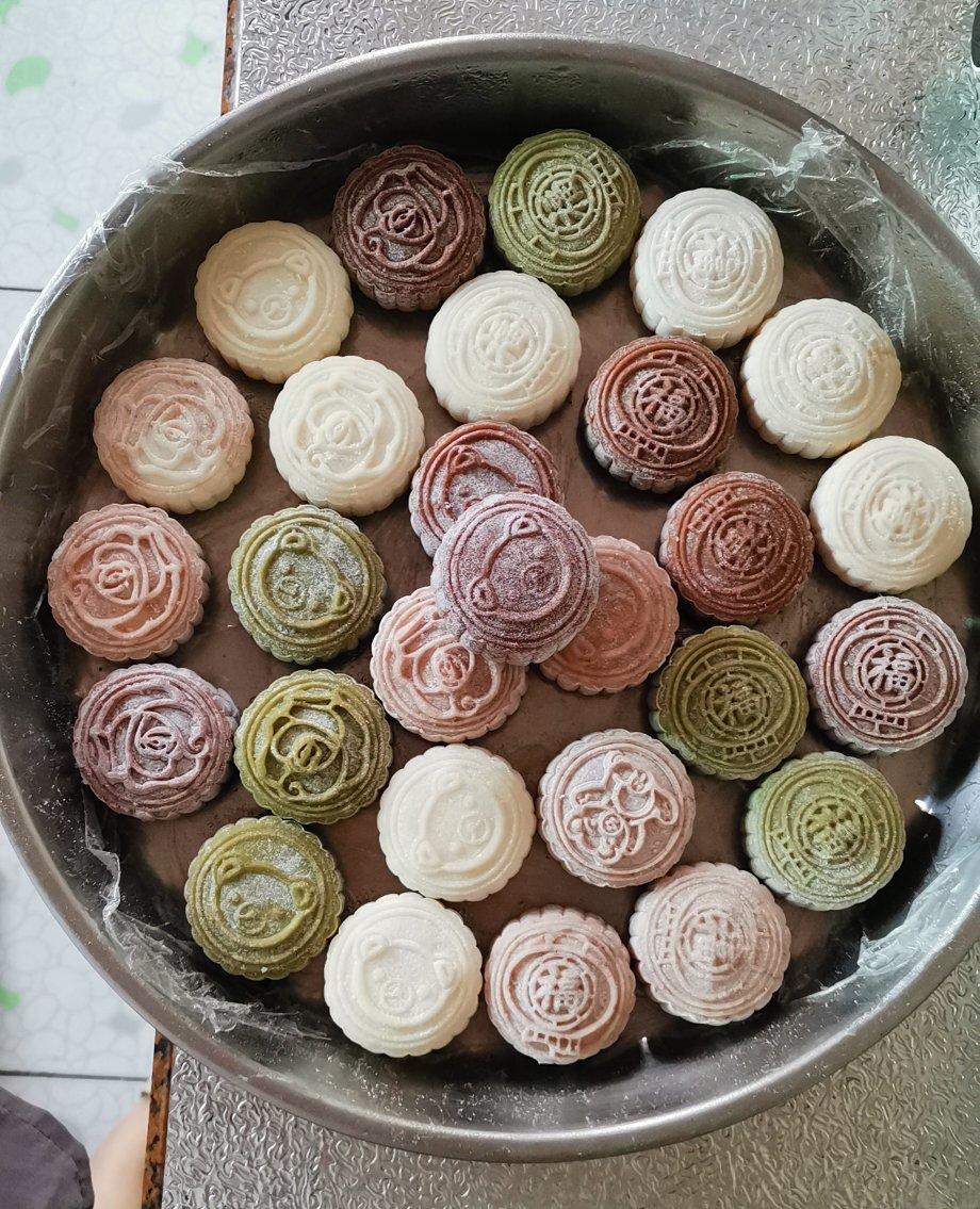 冰皮月饼(不会被腻到的奶黄馅)