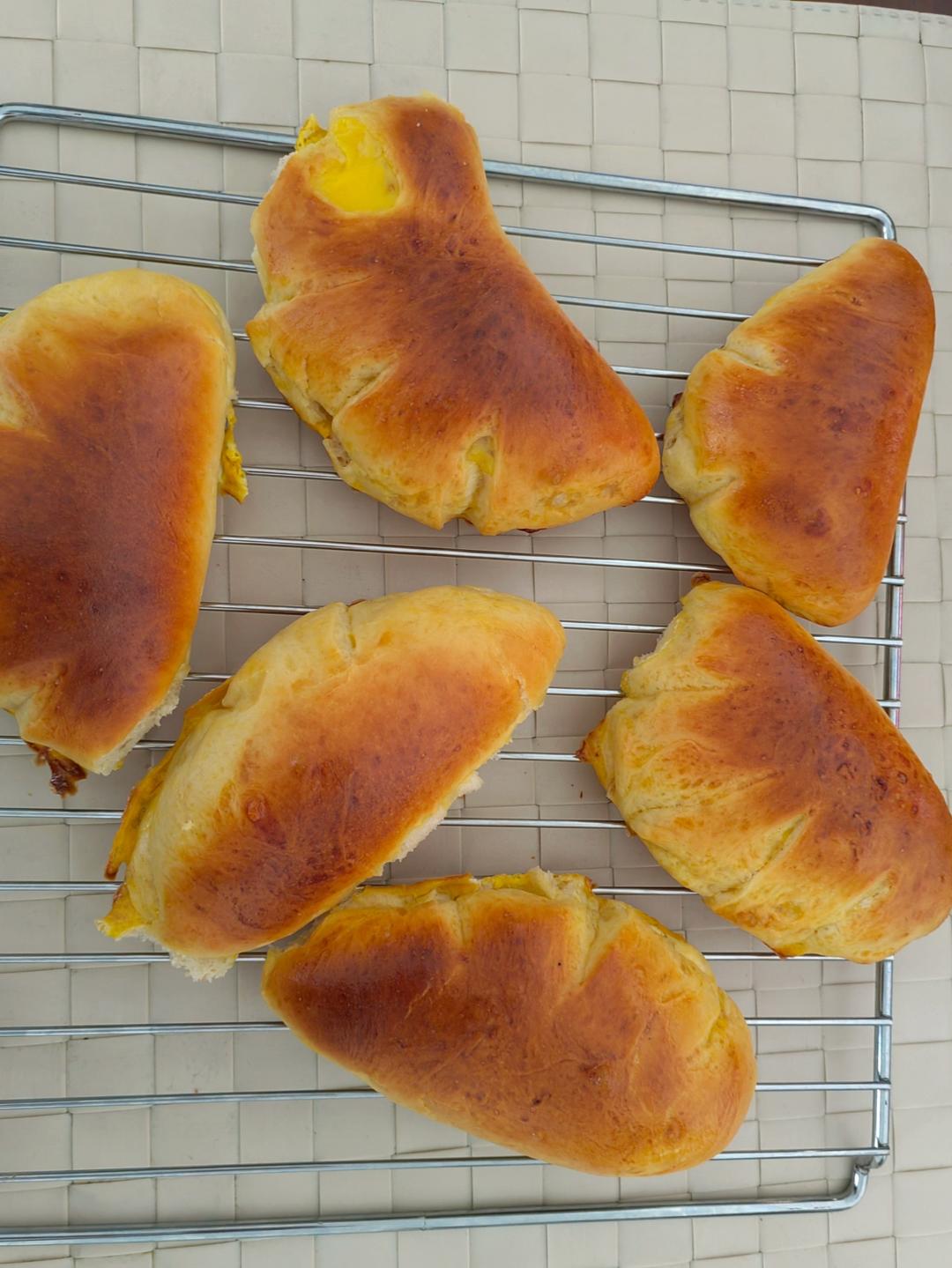 免揉！日式卡仕达面包