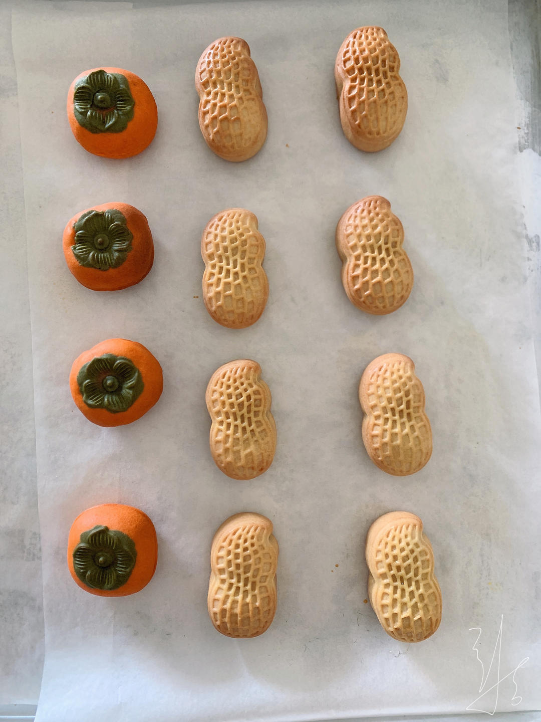 好事（柿）发（花）生🥜—广式伯爵红茶花生月饼