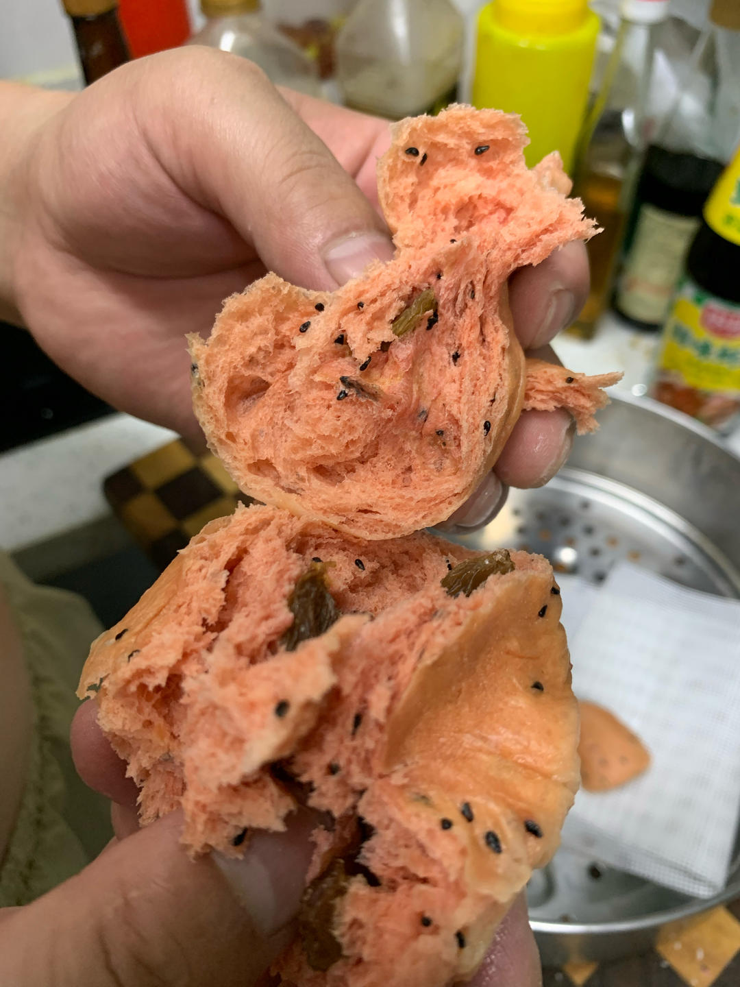 火龙果奶酪软欧包
